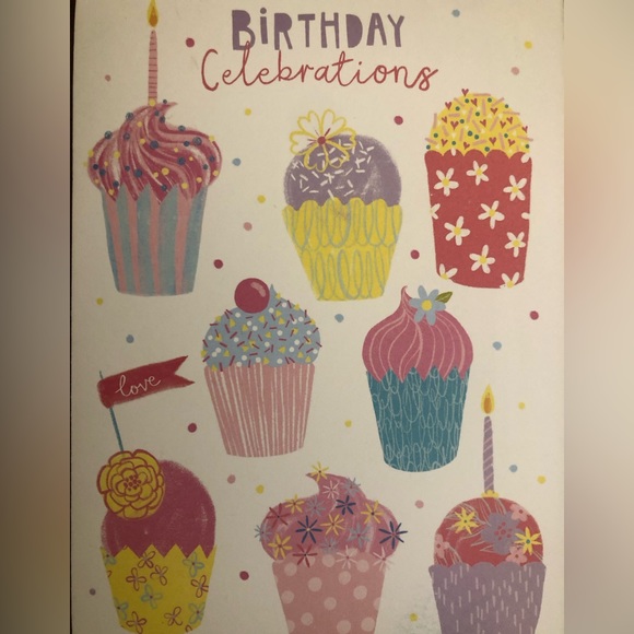 Birthday Card with Three Handcrafted Gift Tags & Envelope - Picture 9 of 12